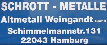 Altmetall-Weingandt GmbH |  Anschrift
